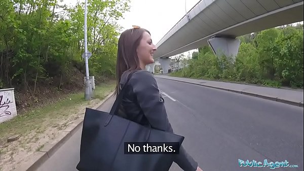 Katy Rose gets caught almost-outdoors by student in POV hardcore brunette public agent roleplay