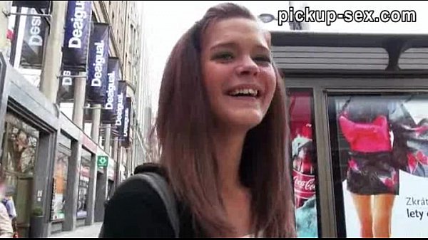 Kelly Sun Czech brunette gets paid blowjob from guy