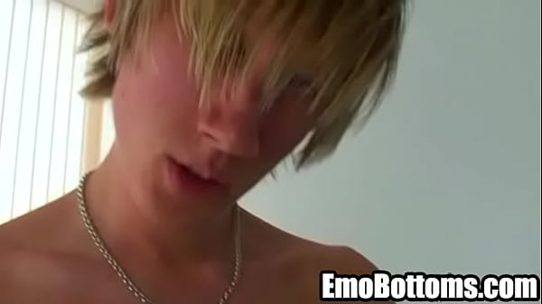 Shans6912's emo twink Johnny Jazz masturbation solo cumshot