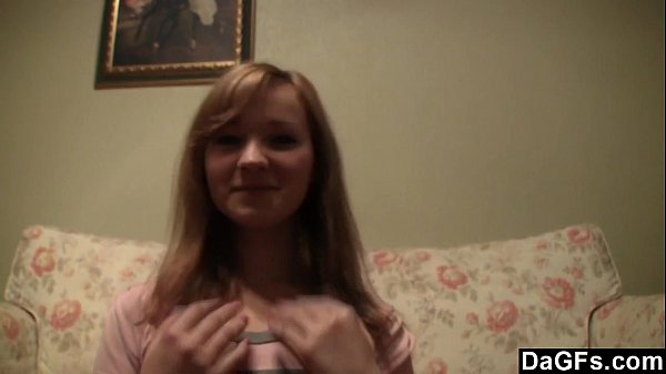 Amateur redhead teen girl's first time on live cam solo video