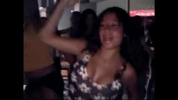 Party girls get wild at a Brazilian party
