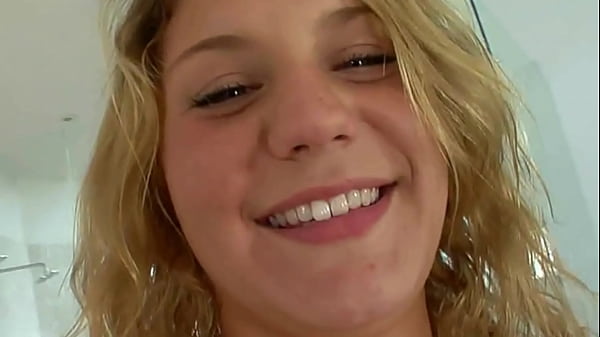 Natural big tits teen gets busted