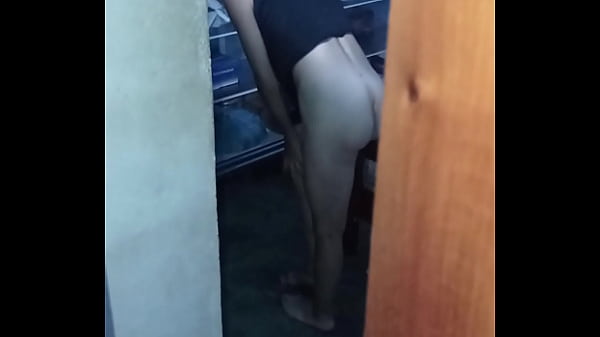 Mr Jhovin's wife catches him spying on her while she gets dressed and they have a condomless fuck