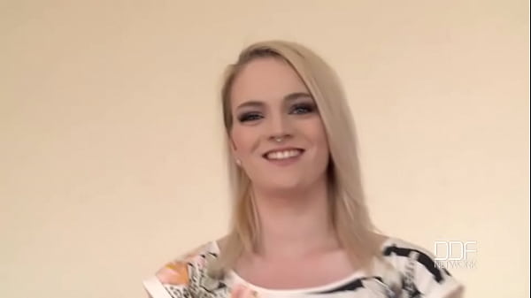 Carly Rae Summers and Blue Eyed Wildcat - British Blonde Lingerie Casting