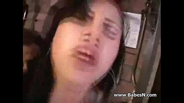 Brunette with small tits gets anal creampie