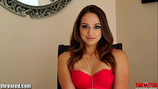 Sara Luvv Throated Deepthroat Blowjob Cumshot Facial