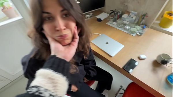 Nia and Noah homemade POV anal creampie creampie with small tits and fat ass