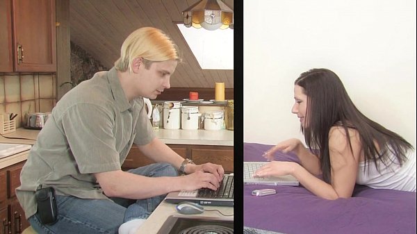 Dixy Porn brunette hottie gets cumshot on first date blowjob
