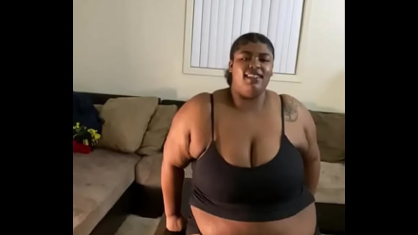 Remiskye gets stuffed by big cock on living room table with bbw