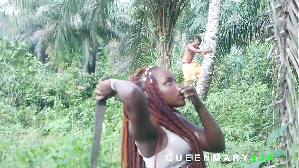 Blonde bbw fucks bbc in the bush