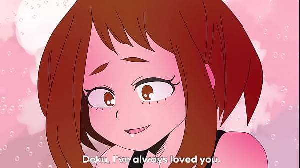 Uraraka confesses to Deku and gets fucked by Midoriya