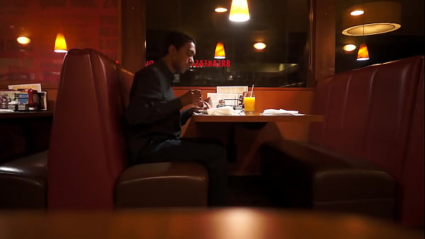 Sirishn eats American breakfast in public