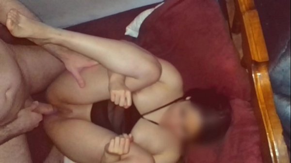 brunette couple caught cheating at motel