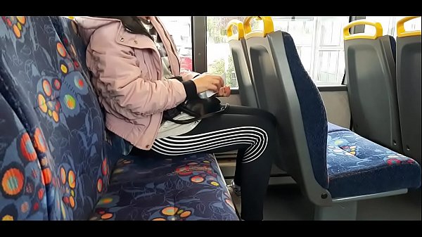 Step mom Arydeb fucks step son on public bus and at home