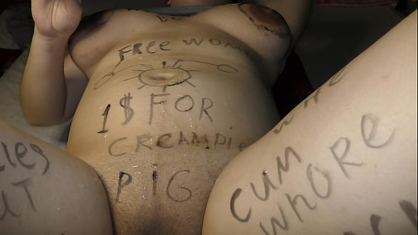 Milky Mari gangbang creampie with random cumshot
