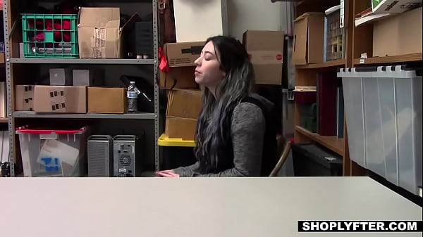 ShopLyfter's Stepdaughter Caught Shoplifting Gets Punished With Big Cock