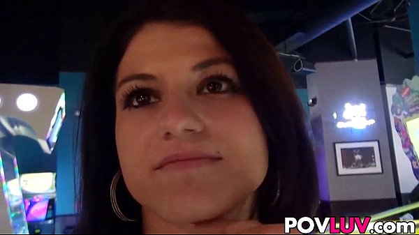 Alicia92X POV Blowjob Deepthroat with Brunette Babe
