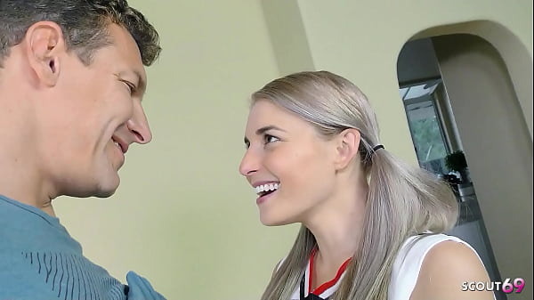 Nikki Peach and Jerry Kovak's Step-Dad fucks skinny teen cheerleader before cumshot
