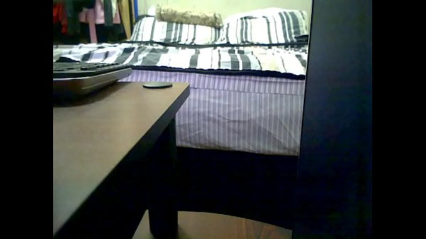 Spy cam catches amateur couple having sex in their own home