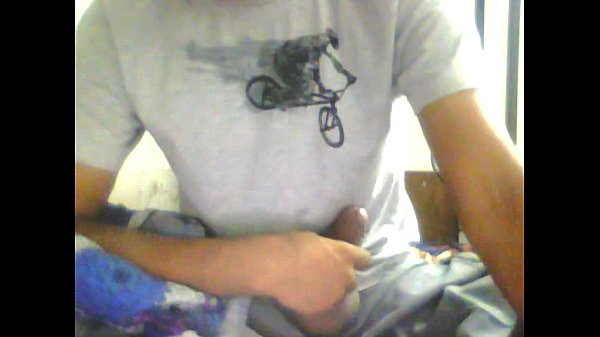 College boy gives himself a handjob