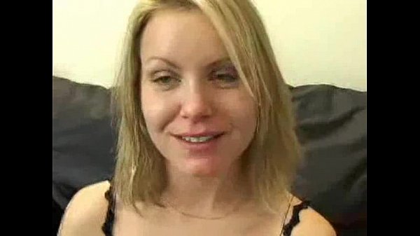 Blonde teen gets ass fucked and swallows cumshot