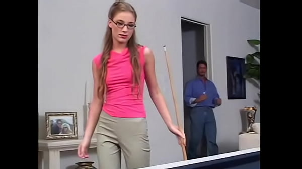 Aurora Snow gets fucked hard on pool table