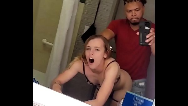Petite freshman from university sorority fucked by bbc in hotel bathroom