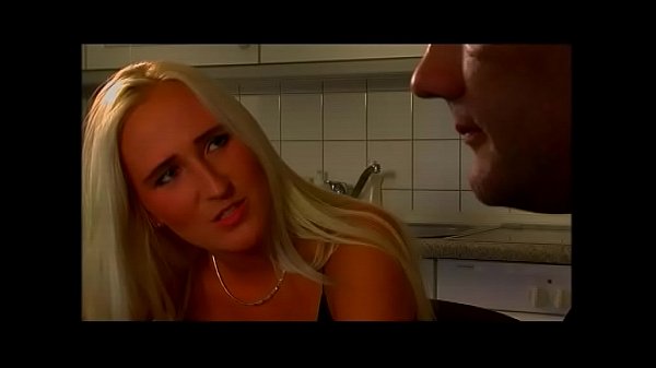 Kathleen White hardcore anal and blowjob on kitchen table with chubby guy