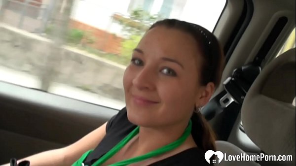 Chantal Ferrera gets picked up and fucked hard by Leon Simek