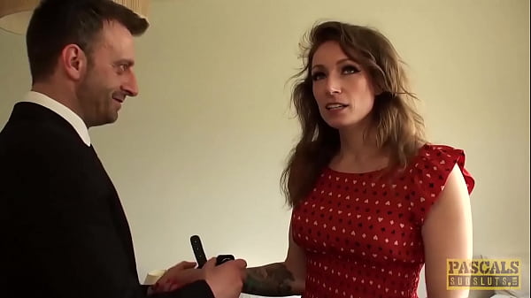 Ava Austen gets throat-fucked by Pascals-subsluts in bdsm rough-sex scene