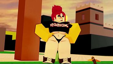Roblox girl Zorgu1 gets caught by another Roblox player