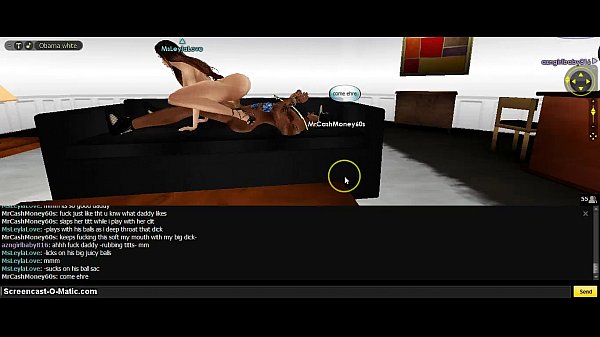 Cashmoney60Z's 3D Animated Imvu Game - 3 Way 6 Interactive Cartoon Scene