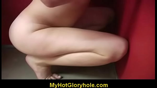 Ebony babe 30 gets initiated at a gloryhole