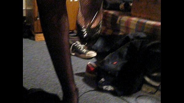 Teen gives ex boyfriend footjob in pov