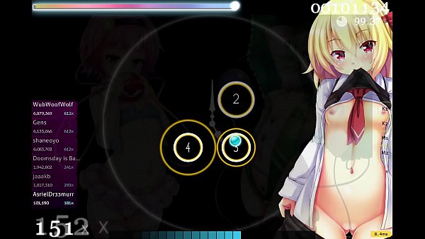 Osu hentai gameplay with Xxmlgproxx