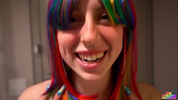 Gibby The Clown face fucks Melody Parker
