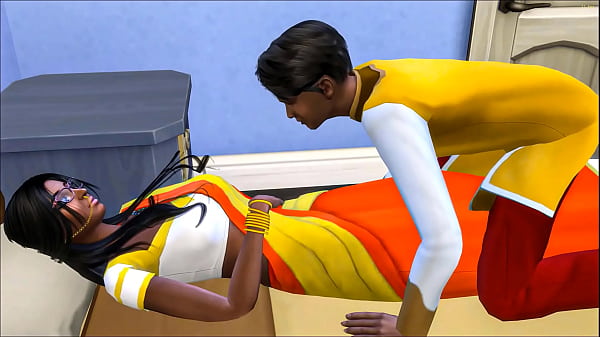 Indian step mom sneaks into step son's room after midnight masturbation session and initiates intimate encounter