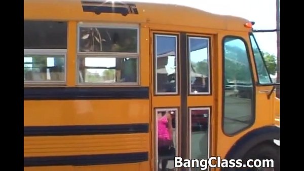 Teen girl fucked by school bus driver