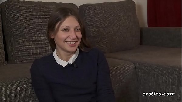 Cute teen Talia masturbates in wet panties