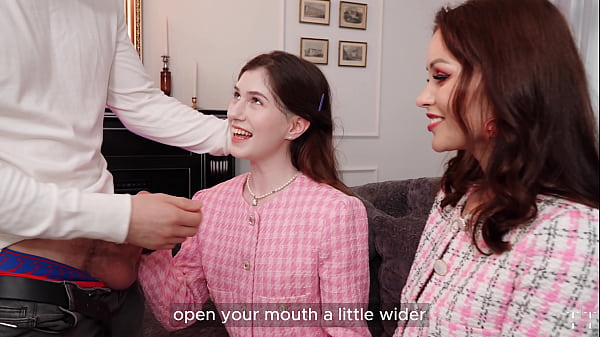 Marie Berger and Hot Pearl threesome with Tim Monster Cock