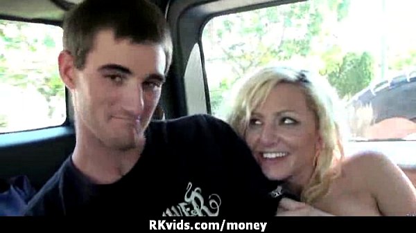 Teen girl pays rent with sex for cash