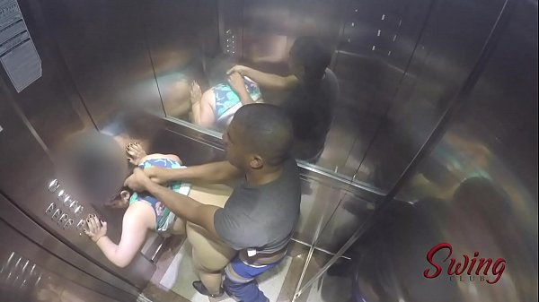 Sorayyaa and Leo Ogre caught fucking in a hidden elevator