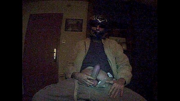 Doggy Xxx strokes his thick cock in stockings