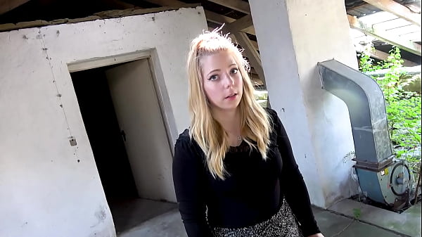 INNOCENT? GIRL ALONE IN A LOST PLACE FUCKED BY 2 DICKS