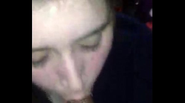 White slut Budduha gives sloppy interracial blowjob