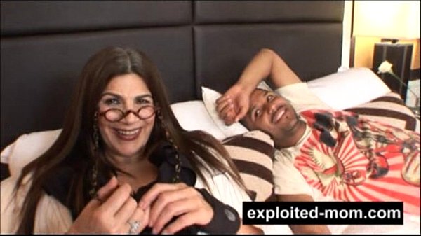 Amateur housewife gets intimate with a black man in a mature interracial sex scene