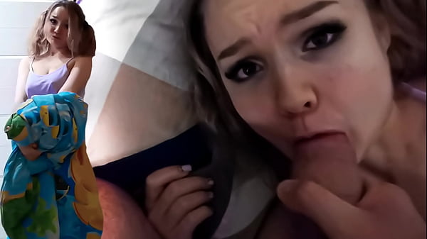 Lana Red's 18-year-old Stepsis Gets Facefucked and Doggy Fucked After Waking Up