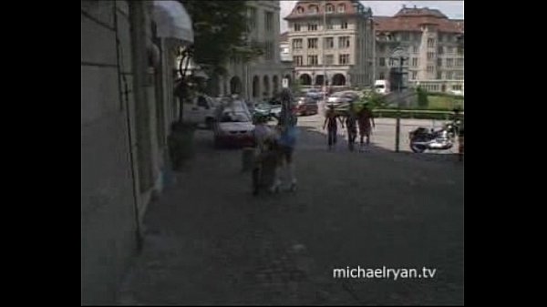 Blondes caught having 3some sex in public Switzerland location
