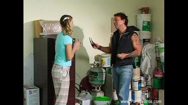 Leah Luv teen sister gets rough fucked by step brother