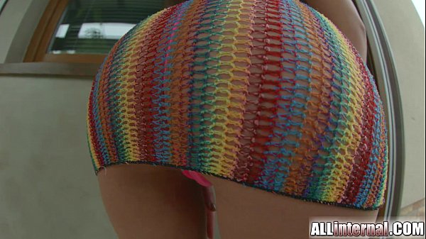 Teen euro babe creampie drips from gaping anus